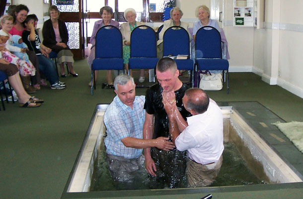 A Baptism at Duncan Road Church