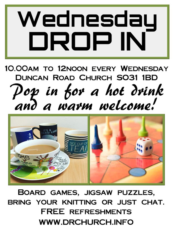 Welcome Wednesday Warm Drinks and Activities